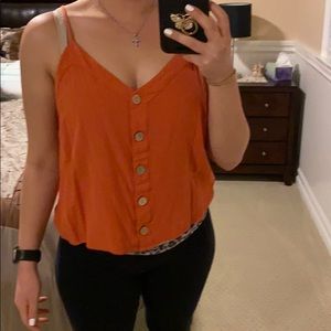 Orange tank